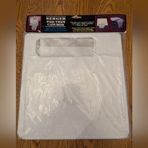 Serger Pad and Trim Catcher new in package, sewing supplies